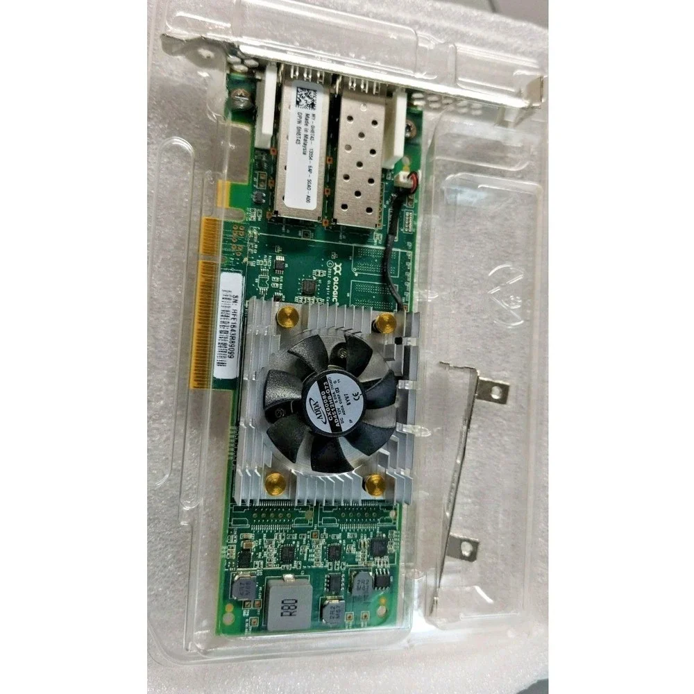 HP Hpe QLogic QLE2662 HD8310405-02 16Gbps Dual-Port Network Adapter HBA - New